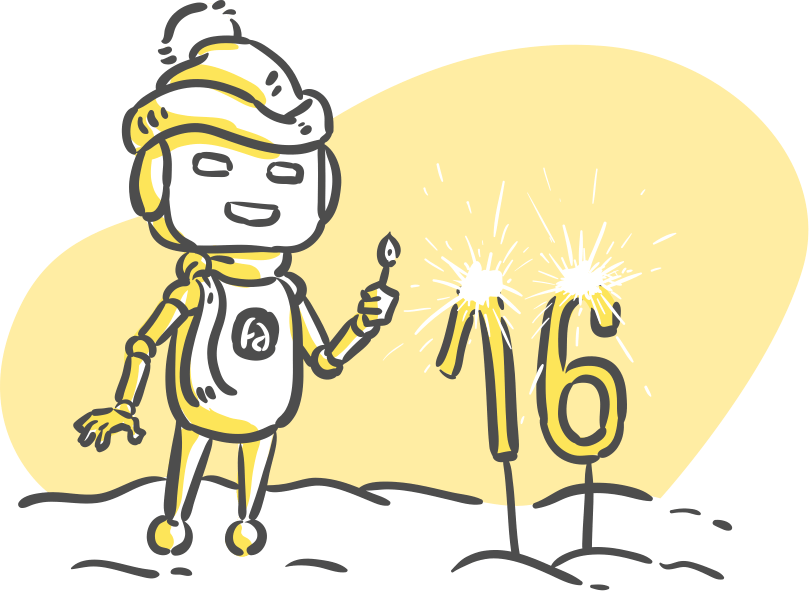 Fakturační robot slaví 16. narozeniny.