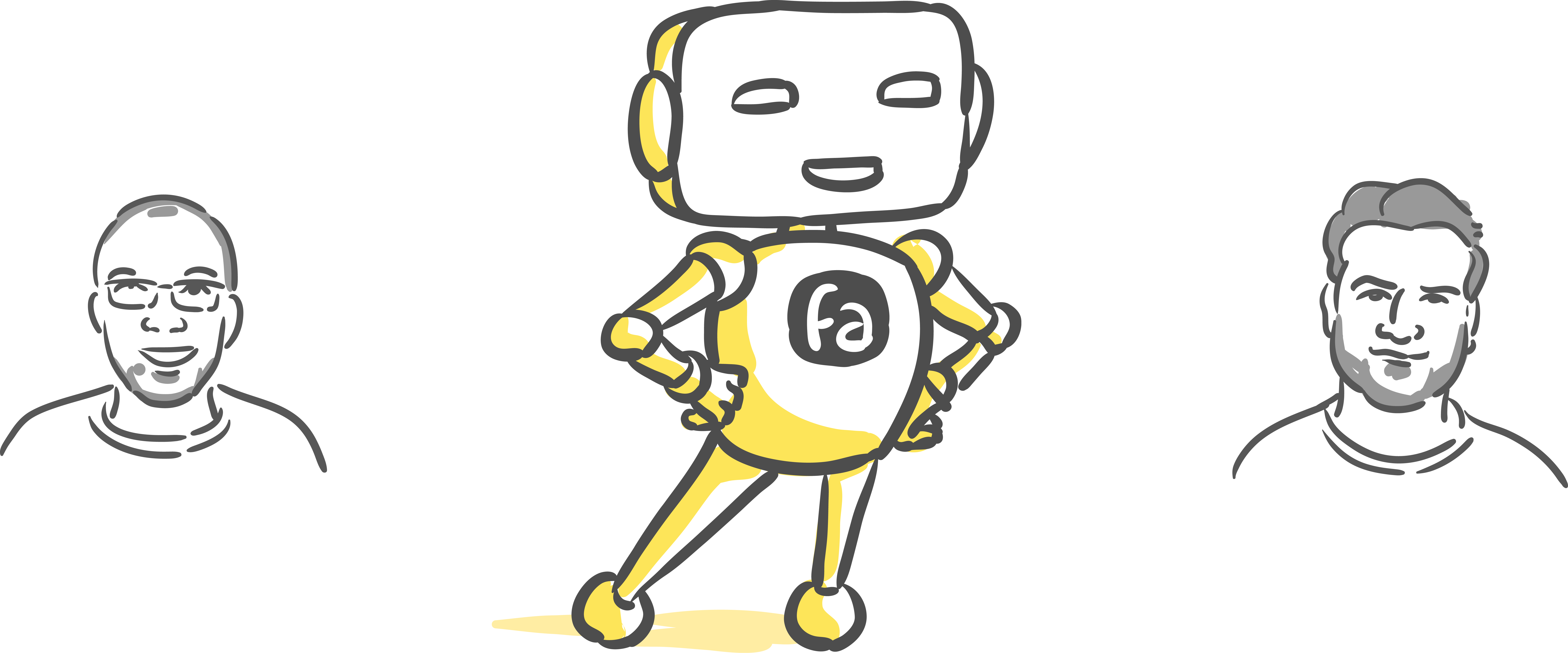 Fakturoidí robot s&nbsp;Lukášem Konarovským a&nbsp;Janem Korbelem